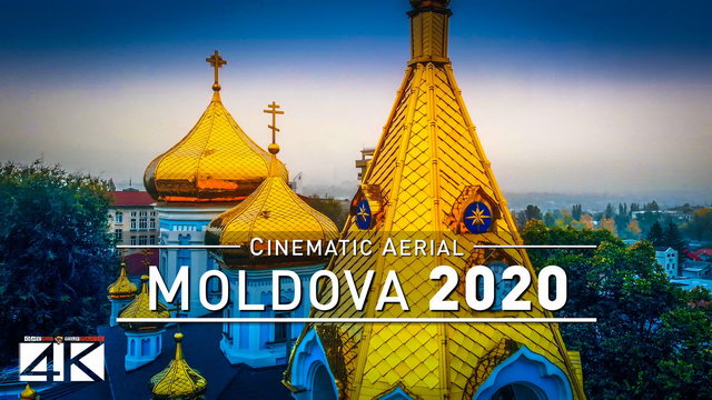 【4K】MOLDOVA from Above 2020 | Chisinau | Tiraspol | Cinematic Aerial Film