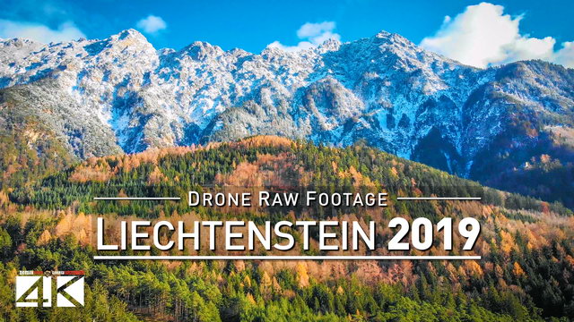 【4K】Drone RAW Footage | This is LIECHTENSTEIN 2020 | Vaduz | Schaan | UltraHD Stock Video