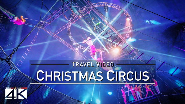 【4K】Footage | Christmas Circus Heilbronn - GERMANY 2020 | Heilbronner Weihnachtszirkus | 70 Minuten