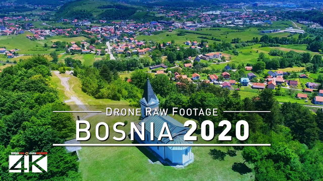 【4K】Drone RAW Footage | This is BOSNIA AND HERZEGOVINA 2020 | Sarajevo | UltraHD Stock Video