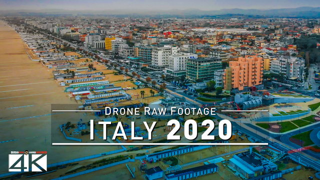 【4K】Drone RAW Footage | This is ITALY 2020 | Rimini | Milan | UltraHD Stock Video