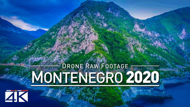 【4K】Drone RAW Footage | This is MONTENEGRO 2020 | Podgorica | Budva and More | UltraHD Stock Video