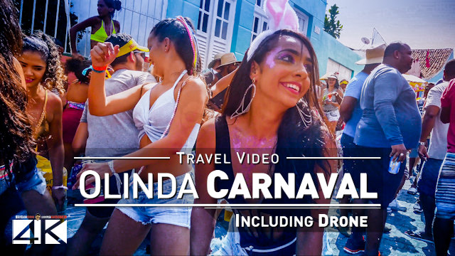 【4K】Carnaval de Olinda 2020 - Pernambuco, BRASIL | UltraHD Travel & Drone Video