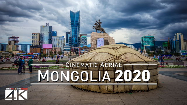 【4K】Drone Footage | MONGOLIA ..:: Aerial Ulan Bator 2019