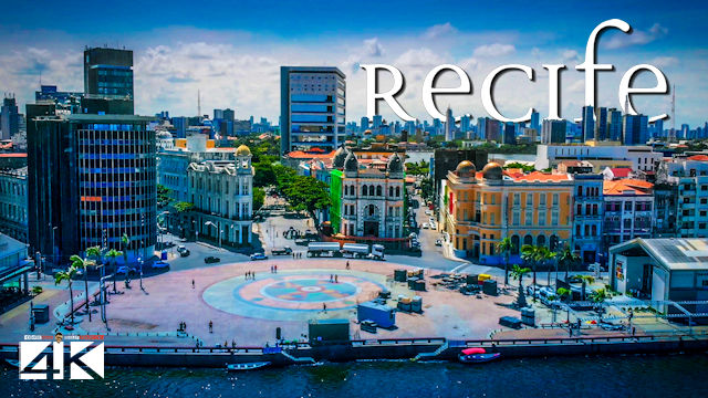 【4K】Recife from Above - BRAZIL 2020 | Cinematic Wolf Aerial™