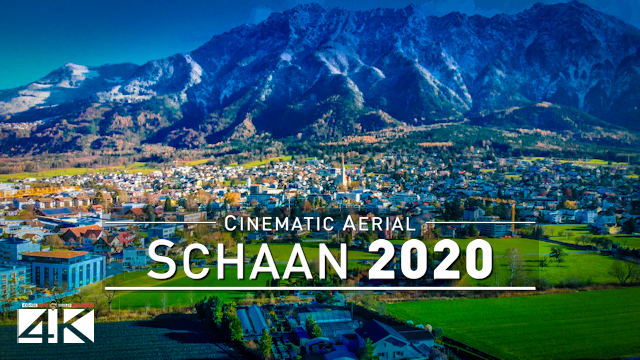【4K】Schaan from Above - LIECHTENSTEIN 2020 | Cinematic Wolf Aerial™ Drone Film