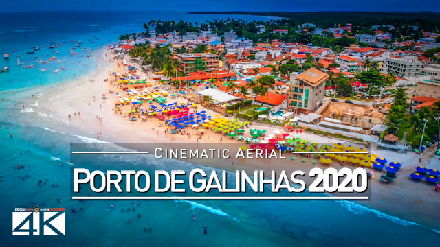 【4K】Porto de Galinhas from Above - BRAZIL 2020 | Cinematic Wolf Aerial™ Drone Film