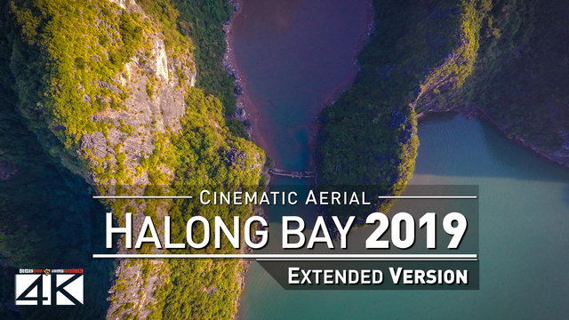 【4K】Drone Relax Travel Video | HALONG BAY ..:: Vietnams Natural Wonder of the World 2019