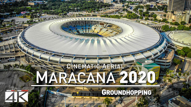 【4K】The Maracanã from Above - BRAZIL 2020 | Cinematic Wolf Aerial™ Drone Film