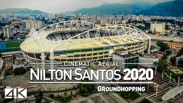 【4K】Estádio Olimpico Nilton Santos from Above - BRAZIL 2020 | Botafogo Cinematic Wolf Aerial™ Drone