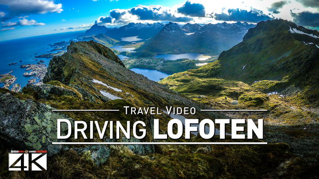【4K】Footage | LOFOTEN ..:: Driving Through Beautiful Norway 2019 Dashcam