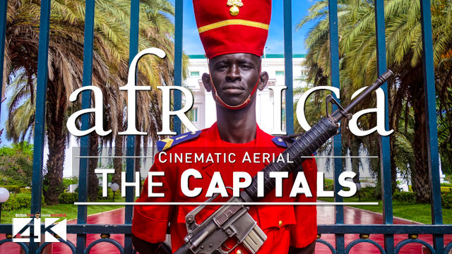 【4K】7 Capitals of AFRICA from Above | Cinematic Wolf Aerial™ Drone Film