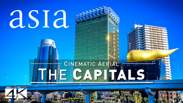 【4K】9 Capitals of ASIA from Above | Cinematic Wolf Aerial™ Drone Film