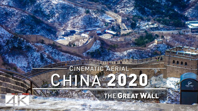 4K Drone Footage GREAT WALL OF CHINA in Mutianyu [DJI Phantom 4]