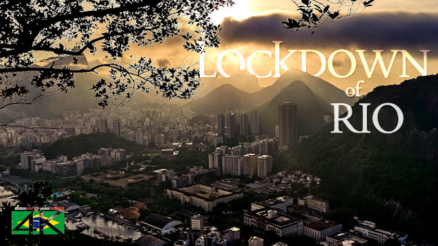 【4K】Lockdown of Rio de Janeiro »20 Min | BRAZIL | April 19, 2020 | Cinematic Wolf Aerial™ Drone Film
