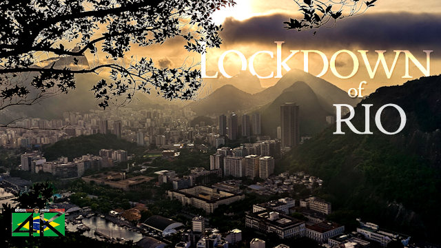 【4K】Lockdown of Rio de Janeiro »20 Min | BRAZIL | April 19, 2020 | Cinematic Wolf Aerial™ Drone Film