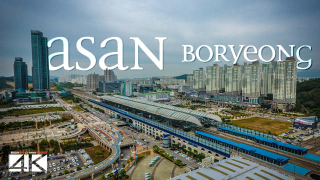 【4K】Asan and Boryeong from Above - SOUTH KOREA 2020 | Cinematic Wolf Aerial™ Drone Film