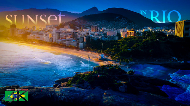 【4K】When the Sun goes down in Rio de Janeiro 2020 | Cinematic Wolf Aerial™ Drone Film