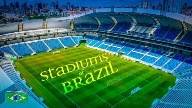 【4K】The Stadiums of Brazil from Above | 2020 | Cinematic Wolf Aerial™ Drone