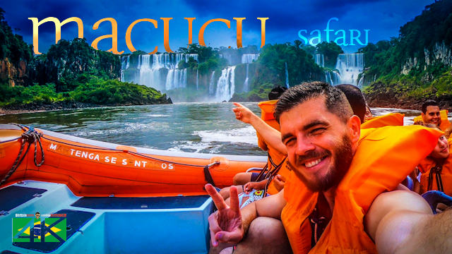 【4K】Macucu Safari Boat Action - Foz do Iguacu (BRAZIL) 2020 | UltraHD Travel Video
