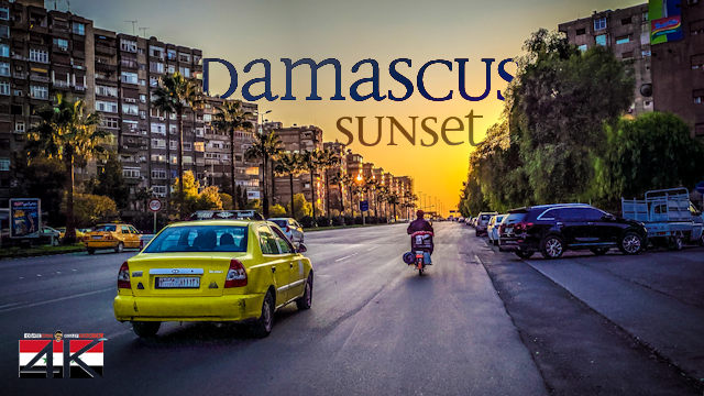 【4K】Driving at Sunset through Damascus (Syria) | 2020