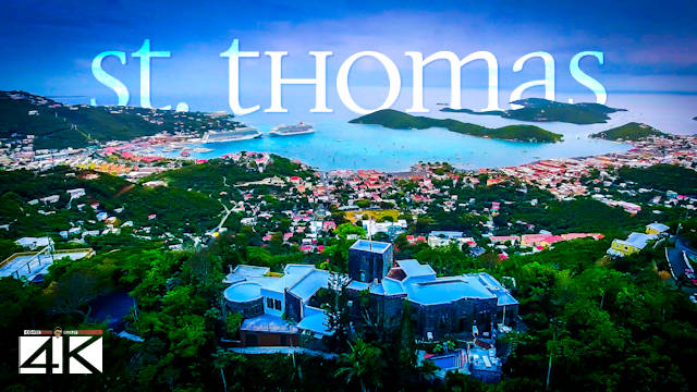 【4K】St. Thomas from Above - AMERICAN VIRGIN ISLANDS 2020 | Cinematic Wolf Aerial™ Drone Film