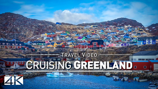 【4K】Footage | Cruising QAQORTOQ ..:: Greenland Arctic Circle 2018