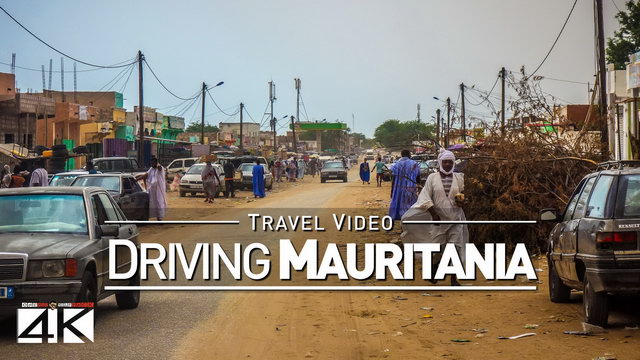 【4K】28 MINUTES | Driving Mauritania (West Africa) | 2020 | Nouakchott | UltraHD Travel Video