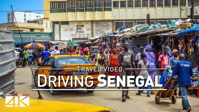 【4K】28 MINUTES | Driving Senegal (West Africa) | 2020 | Dakar | Saint-Louis | UltraHD Travel Video