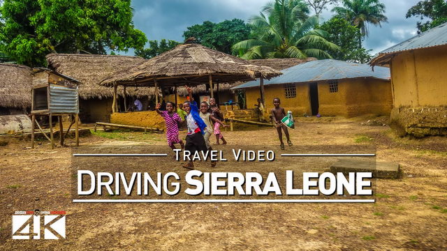 【4K】22 MINUTES | Driving Sierra Leone (West Africa) | 2020 | Freetown | UltraHD Travel Video