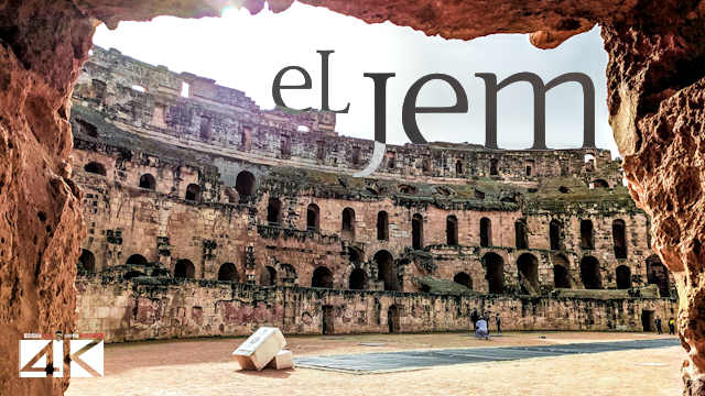 【4K】The Amphitheatre of El Jem (Tunisia) | 2020 | UltraHD Travel Video