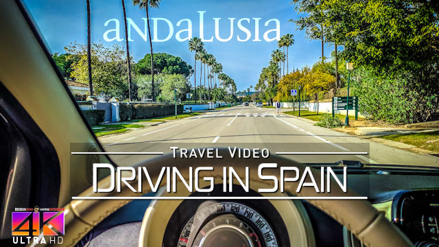 【4K】Driving around Andalusia Malaga (Spain) to Gibraltar | Amazing Views 2020 | UltraHD Travel Video