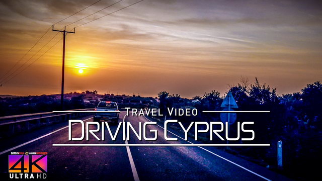 【4K】Driving around Cyprus (Mediterranean) | Spectacular Views 2020 | UltraHD Travel Video