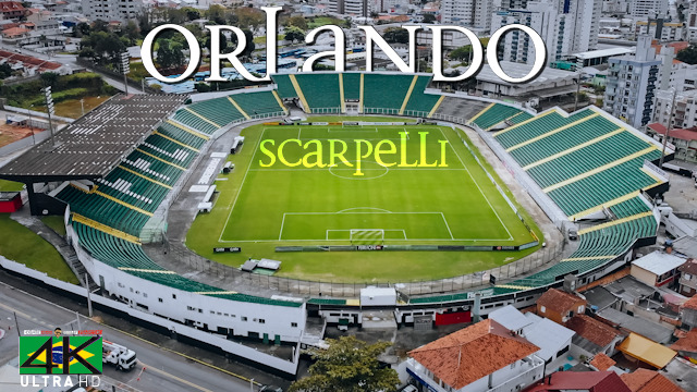 【4K】Estadio Orlando Scarpelli from Above - BRAZIL 2020 | Figueirense | Cinematic Wolf Aerial™ Drone