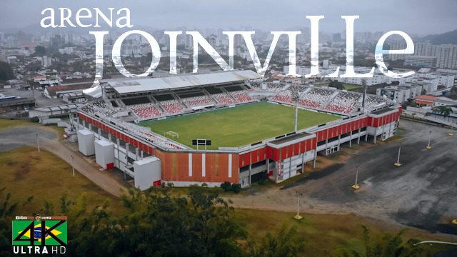 【4K】Arena Joinville from Above - BRAZIL 2020 | Esporte Clube | Cinematic Wolf Aerial™ Drone Film