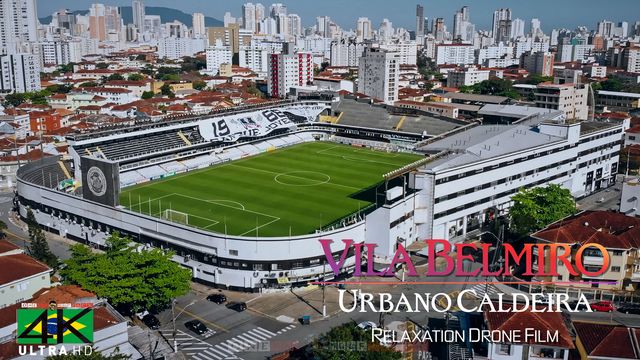 【4K】Vila Belmiro from Above - BRAZIL 2020 | Santos FC Stadium | Cinematic Wolf Aerial™ Drone Film