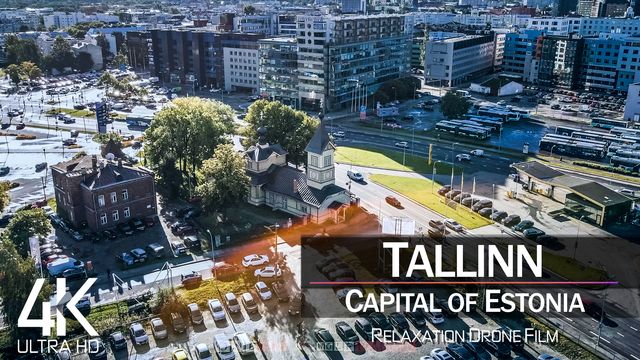 【4K】Tallinn from Above | Capital of ESTONIA 2021 | Cinematic Wolf Aerial™ Drone Film