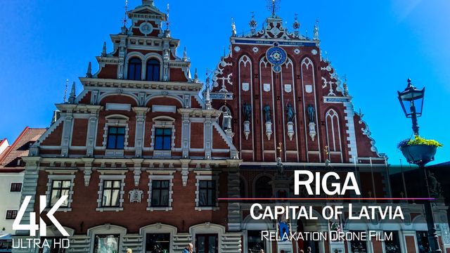 【4K】Riga from Above | Capital of LATVIA 2021 | Cinematic Wolf Aerial™ Drone Film