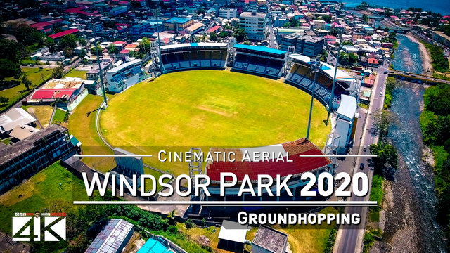 【4K】Drone Footage | WINDSOR PARK STADIUM Dominica ..:: Spectacular Arenas 2019