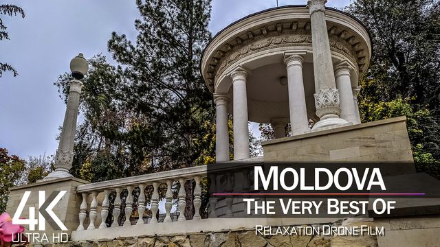 【4K】¼ HOUR DRONE FILM: «The Beauty of Moldova 2021» | Ultra HD | Chillout Music (Ambient TV) | 851