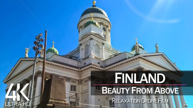 【4K】| HELSINKI from Above 2021 | Finland Cinematic Wolf Aerial™ Drone Film