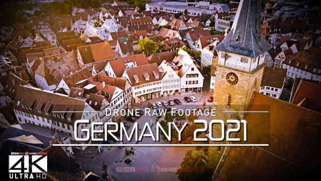 【4K】Drone RAW Footage | This is GERMANY 2021 | Berlin and More | UltraHD Stock Video