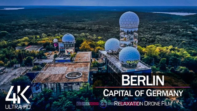 【4K】Teufelsberg from Above | BERLIN 2021 | Germany Cinematic Wolf Aerial™ Drone Film