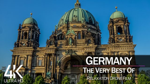 【4K】½ HOUR DRONE FILM: «The Beauty of Germany 2021» | Ultra HD | Chillout Music (Ambient TV)
