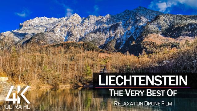 【4K】¼ HOUR DRONE FILM: «The Beauty of Liechtenstein 2021» | Ultra HD | Chillout (Ambient TV)