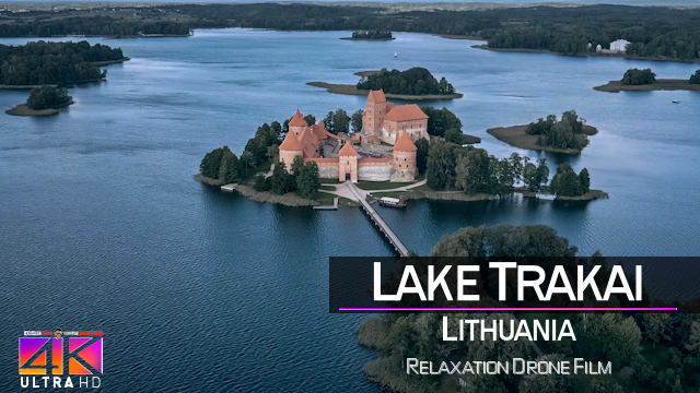 【4K】Lake Trakai from Above | LITHUANIA 2021 | Cinematic Wolf Aerial™ Drone Film