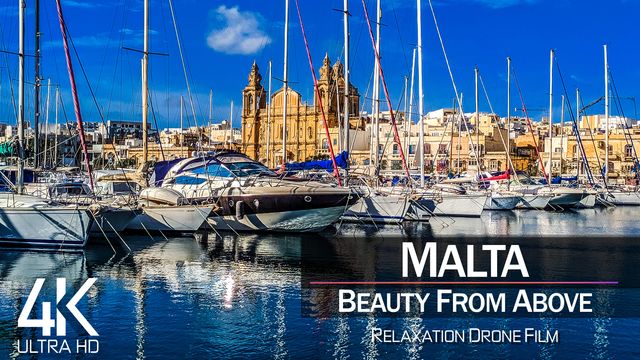 【4K】| MALTA from Above 2021 | Cinematic Wolf Aerial™ Drone Film | 878