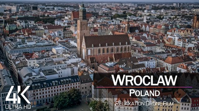 【4K】Wroclaw from Above | POLAND 2021 | Cinematic Wolf Aerial™ Drone Film