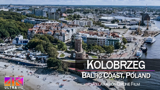 【4K】Kolobrzeg from Above | POLAND 2021 | Cinematic Wolf Aerial™ Drone Film