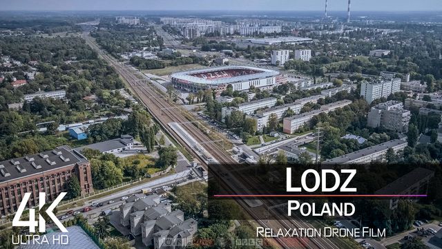 【4K】Lodz from Above | POLAND 2021 | Cinematic Wolf Aerial™ Drone Film